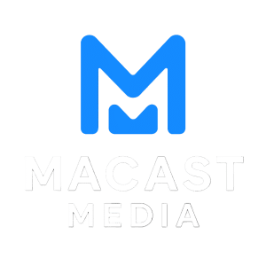 Macast Media Light Transparent Logo