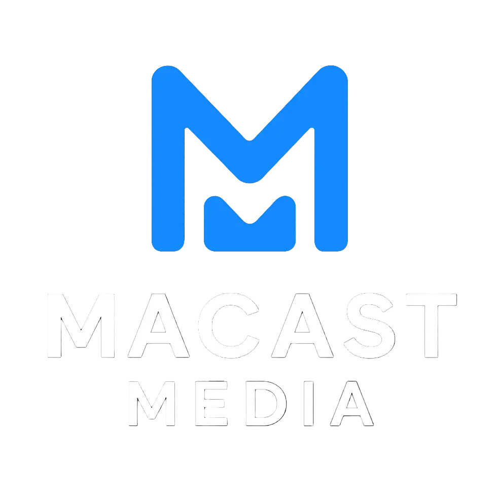 Macast Media Light Transparent Logo