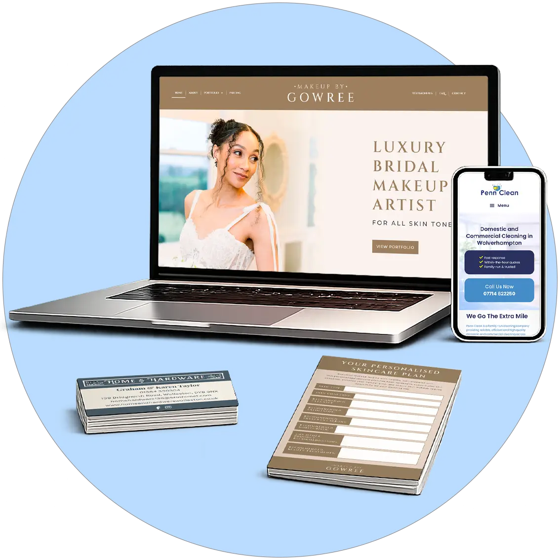 Website design projects by Macast Media